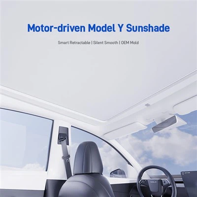 Motor-driven Model Y Sunshade