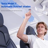 Tesla Model Y Automatic Sunroof Shades