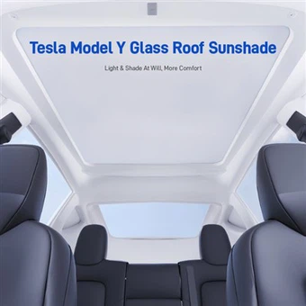 Tesla Model Y Glass Roof Sunshade